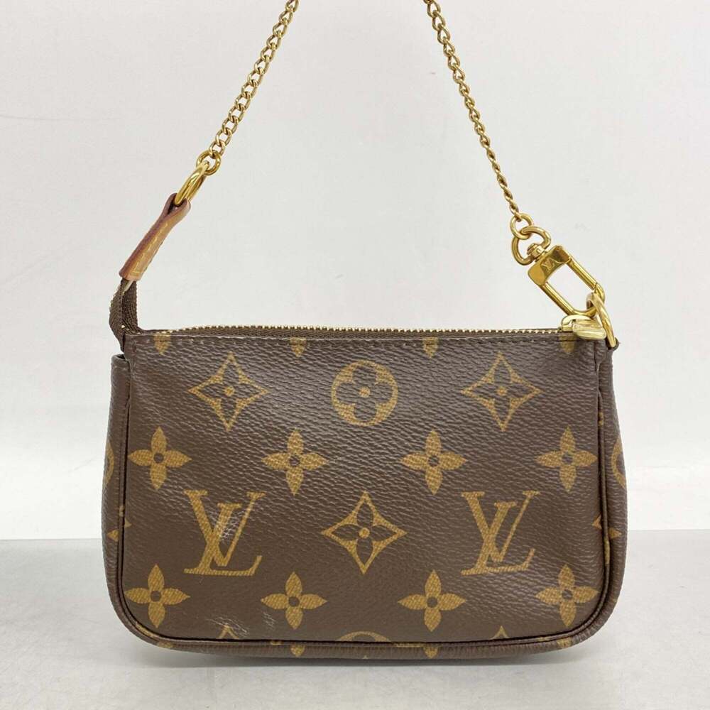 LOUIS VUITTON Brown Monogram Pochette Pouch - Picture 9 of 9